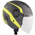 CASCO JET 12.3 STRATOS GRAF. THANATOS SU TITANIO OPACO