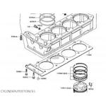 GUARNIZIONE CILINDRO  KAWASAKI ZX1000