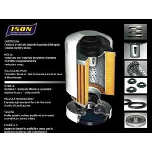 FILTRO OLIO ISON  PER Aprilia RSV4R Cagiva Raptor Kawasaki KLV Suzuki GSXR SV