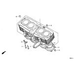 GUARNIZIONE COPERCHIO CILINDRO Honda CB1100F '83 CB1100F 1983