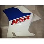 CARENA INFERIORE SINISTRA HONDA NSR 125 R BIANCO/BLU